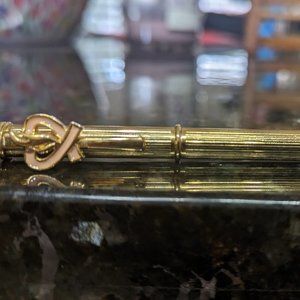 3 for $10 ⭐ Gold Mini Pen 4inches with Heart Detail